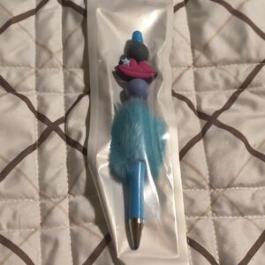 Blue and Pink Decorative Pen